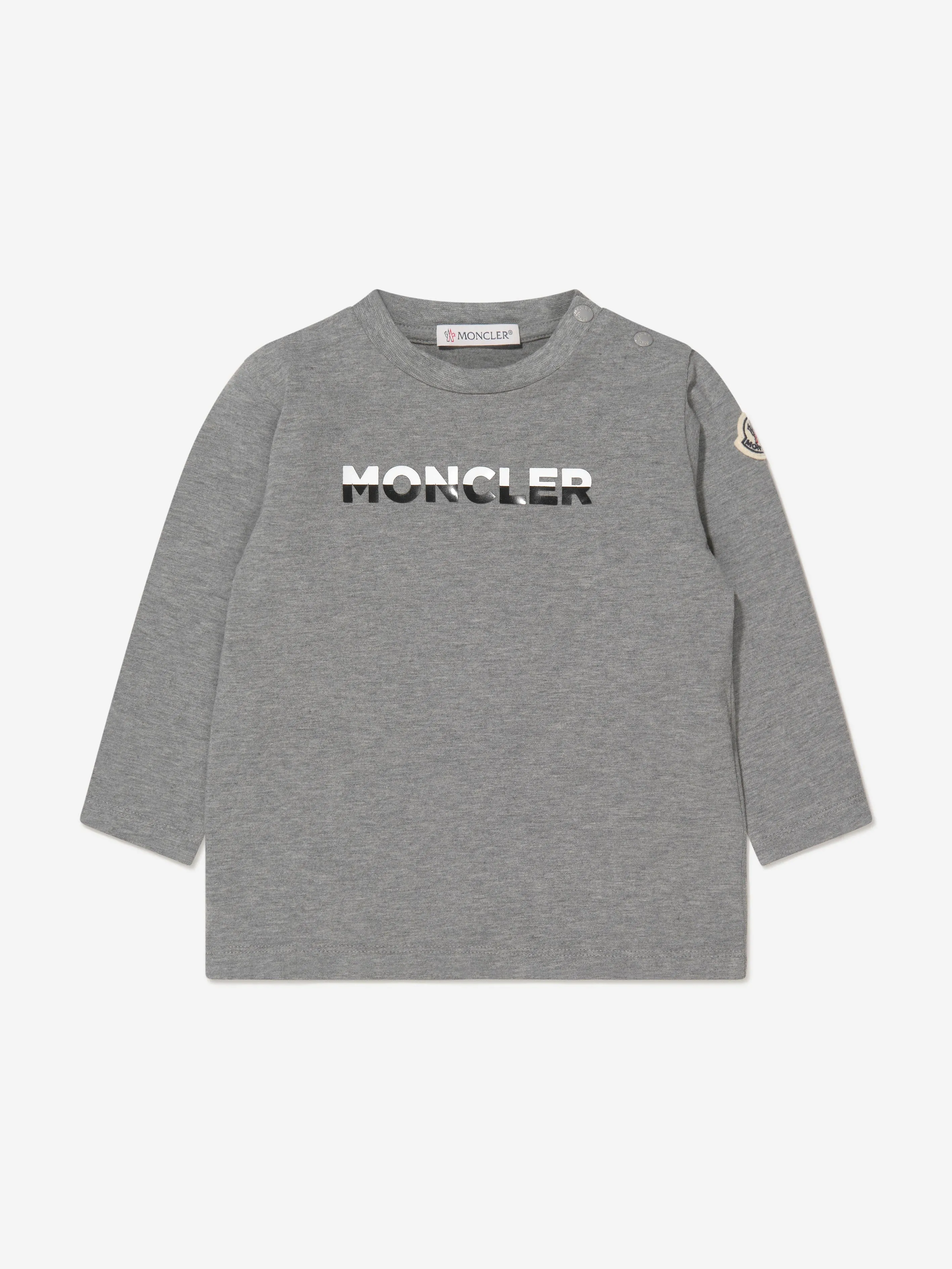 Moncler Enfant Baby Boys Long Sleeve Logo T-Shirt