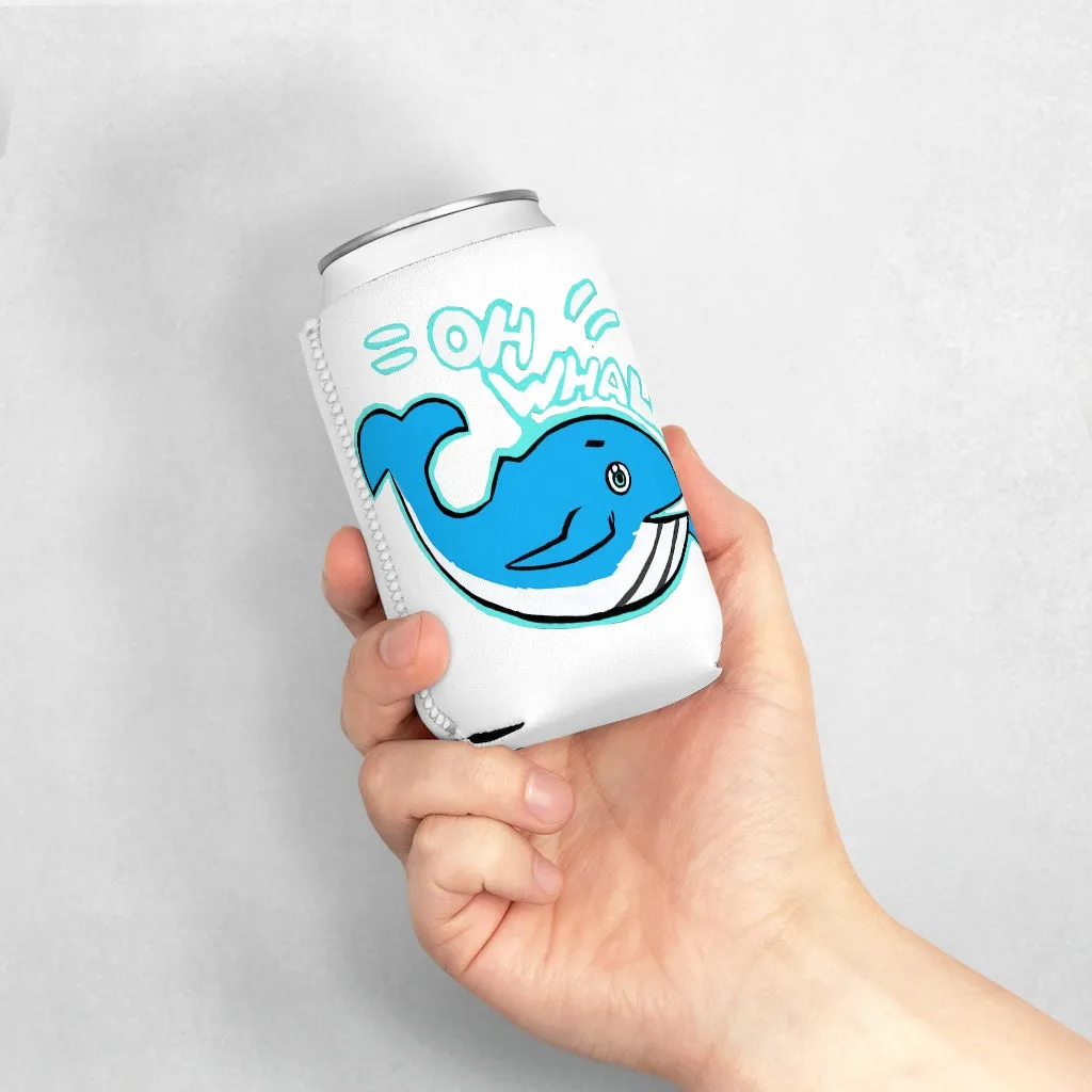 Oh Whale Can Cooler Sleeve