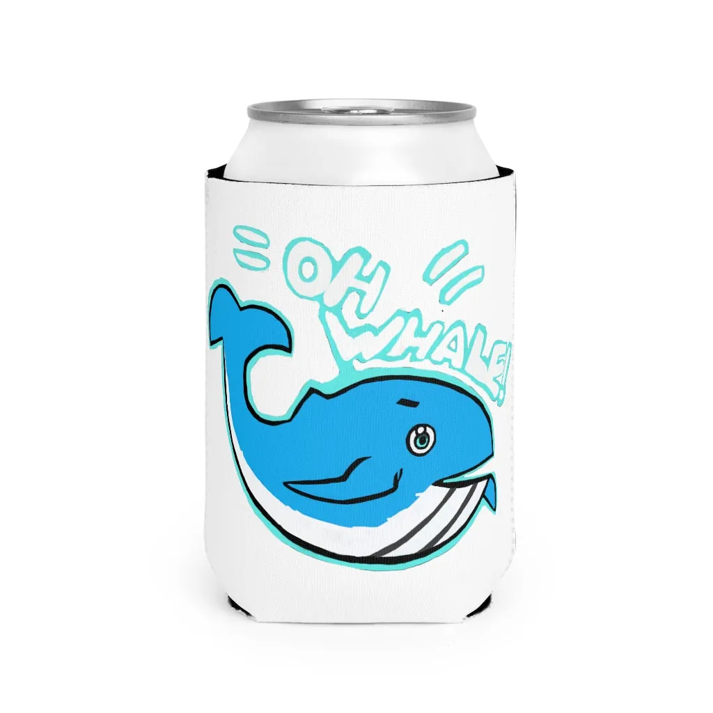 Oh Whale Can Cooler Sleeve