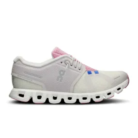 On Running Cloud 5 Push (Womens) - Ivory/Blossom