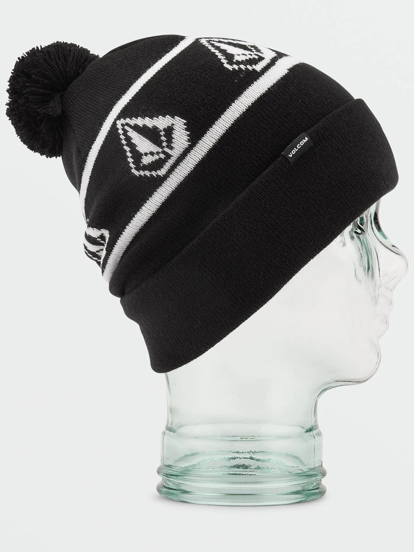 Powder Beanie - Black - (Kids)