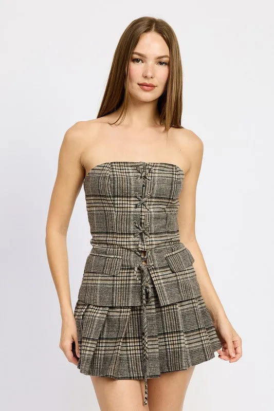 Remy Pleated Mini Skirt