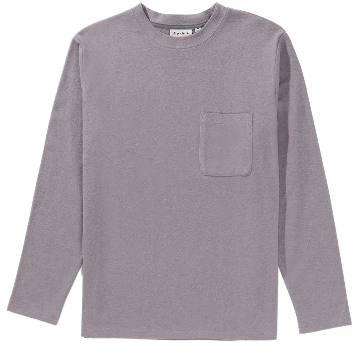 Rhythm Vintage Terry Long Sleeve T-Shirt - Taro