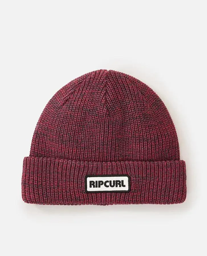 Rip Curl Icons Reg Mens Beanie Maroon