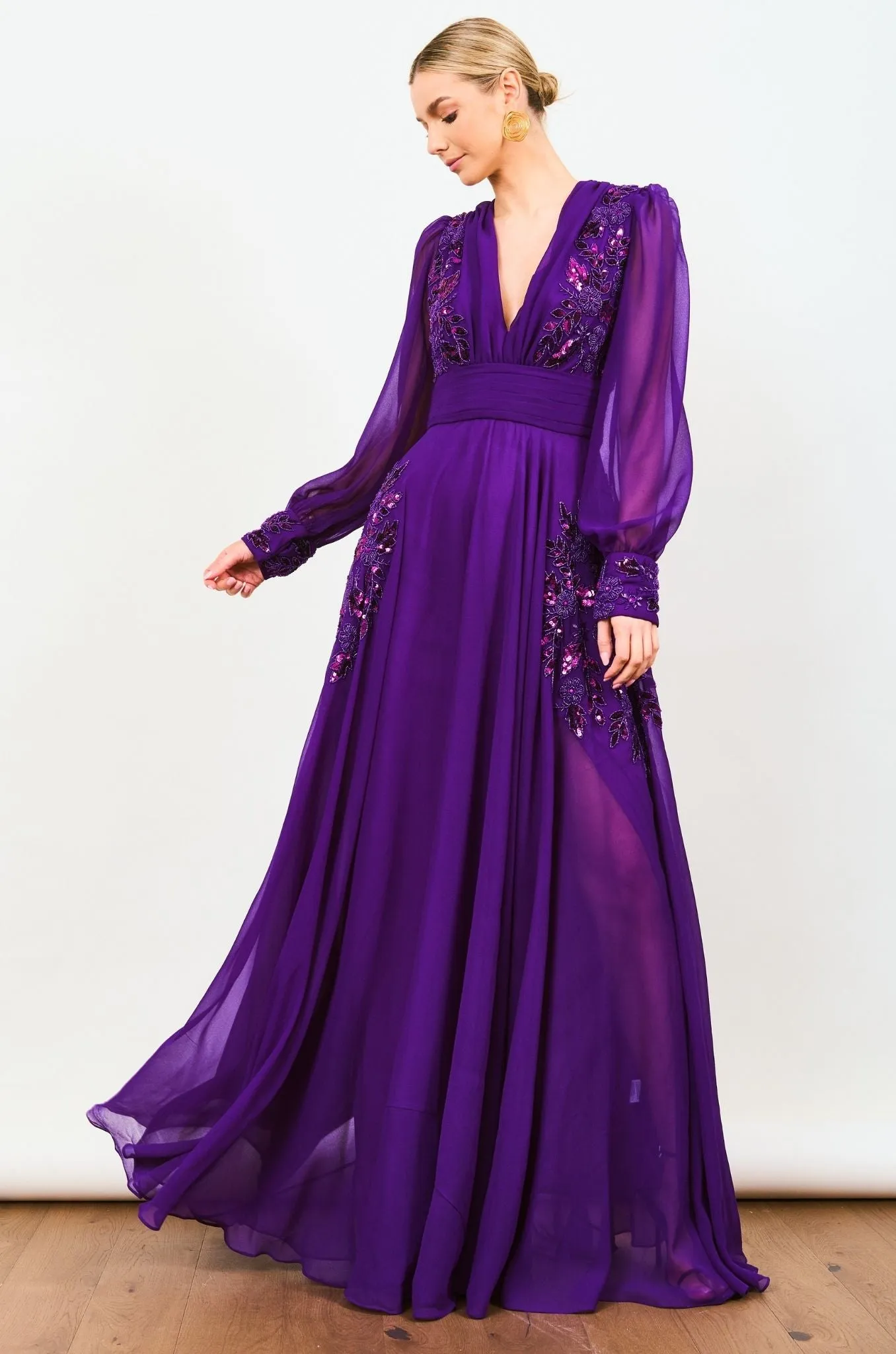 Selenaa Dress Purple