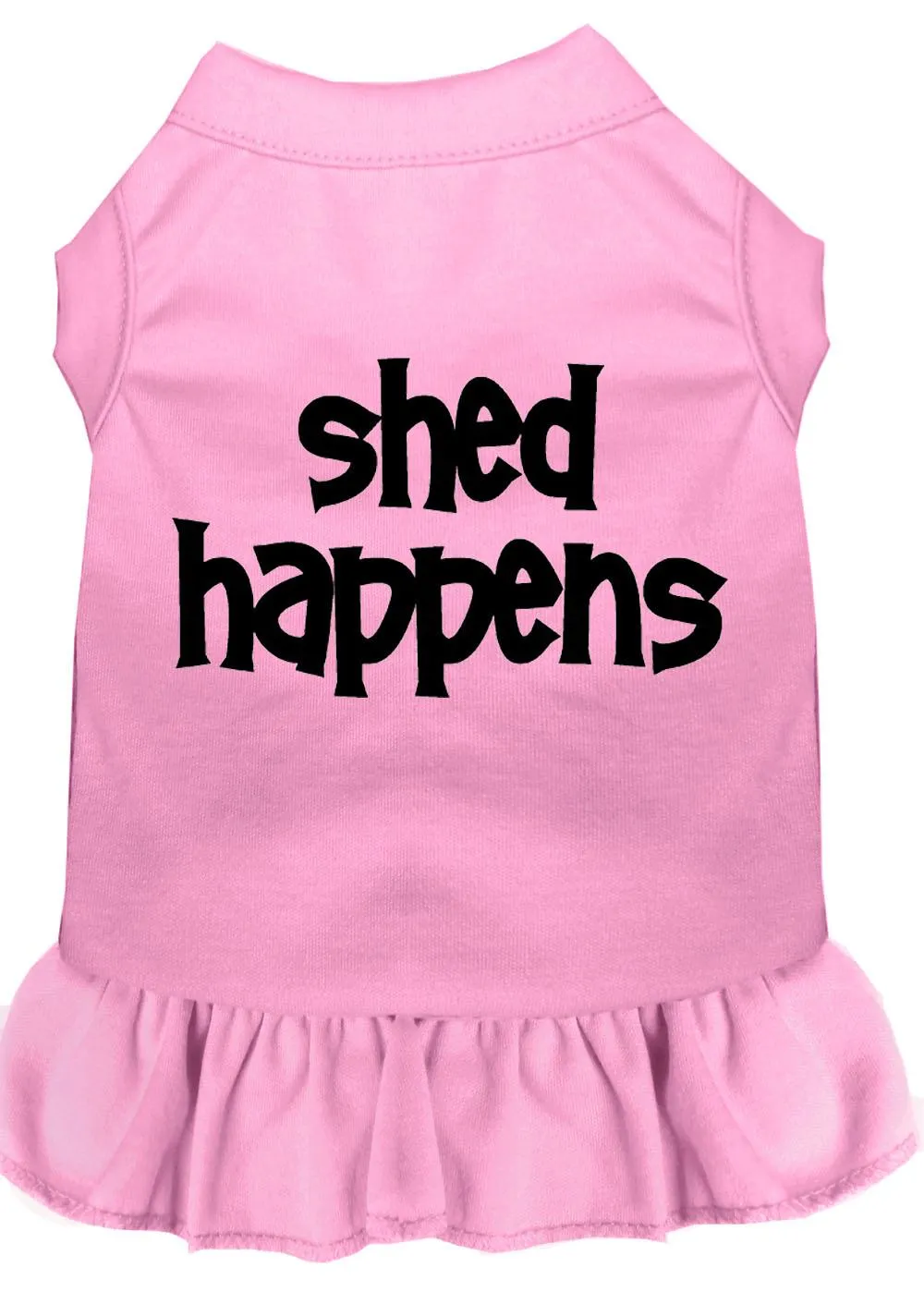 Shed Happens Screen Print Dress Light Pink Xxxl (20)