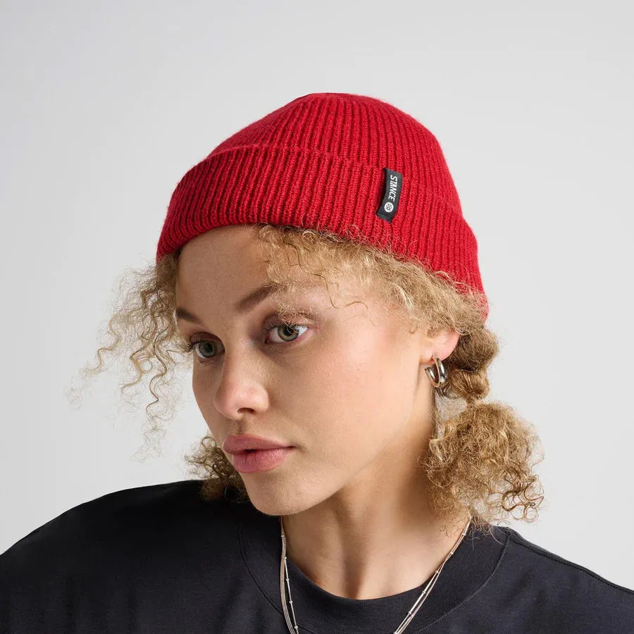 Stance - Icon 2 Shallow Beanie Red