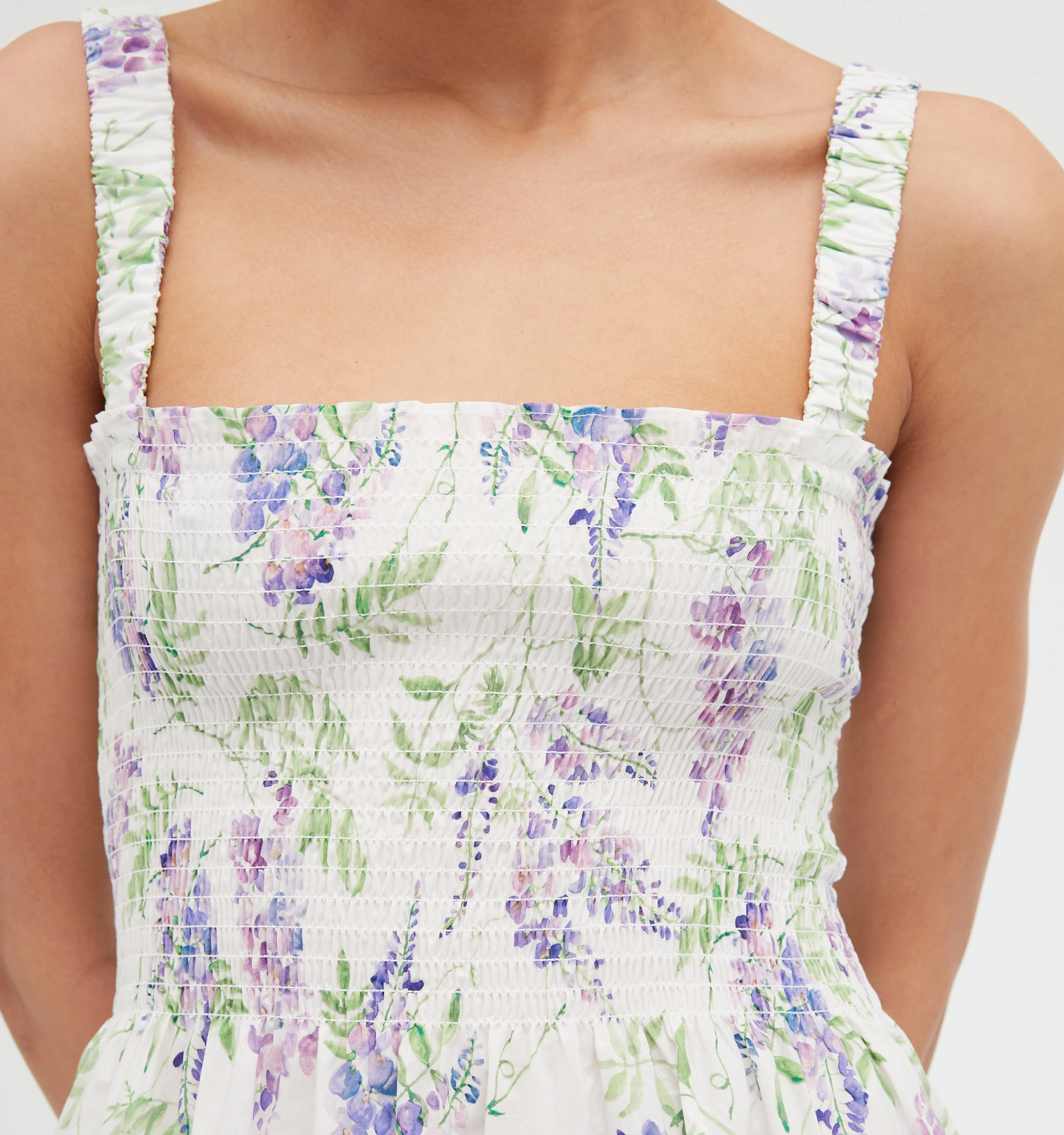 The Anjuli Nap Dress - Wisteria