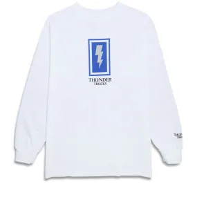 Thunder Boxed Bolt Long Sleeve T-Shirt - White/Blue/Grey/Black/Black