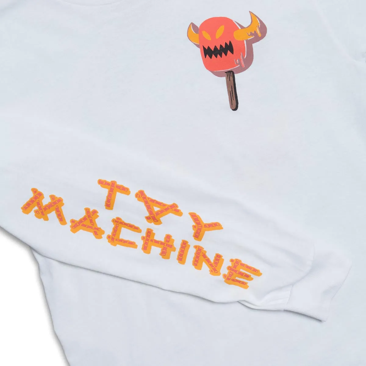 Toy Machine Lost And Found Long Sleeve T-Shirt - White