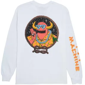 Toy Machine Lost And Found Long Sleeve T-Shirt - White