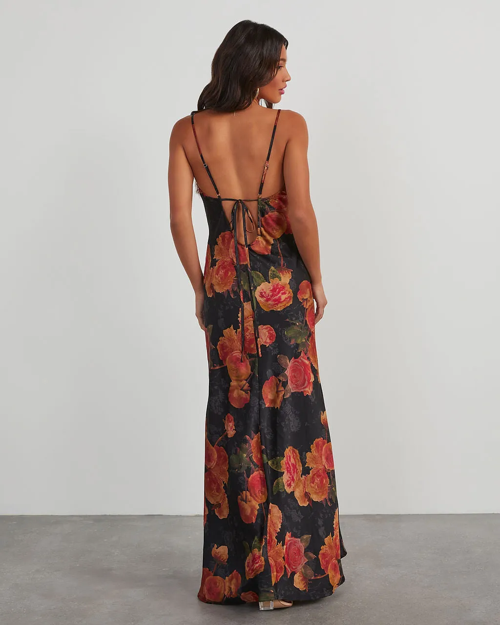 Tracey Floral Slip Maxi Dress