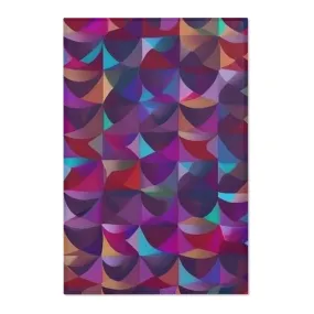 Vibrant Multicolored Mosaic Pattern Area Rug – Elevate Your Home Decor