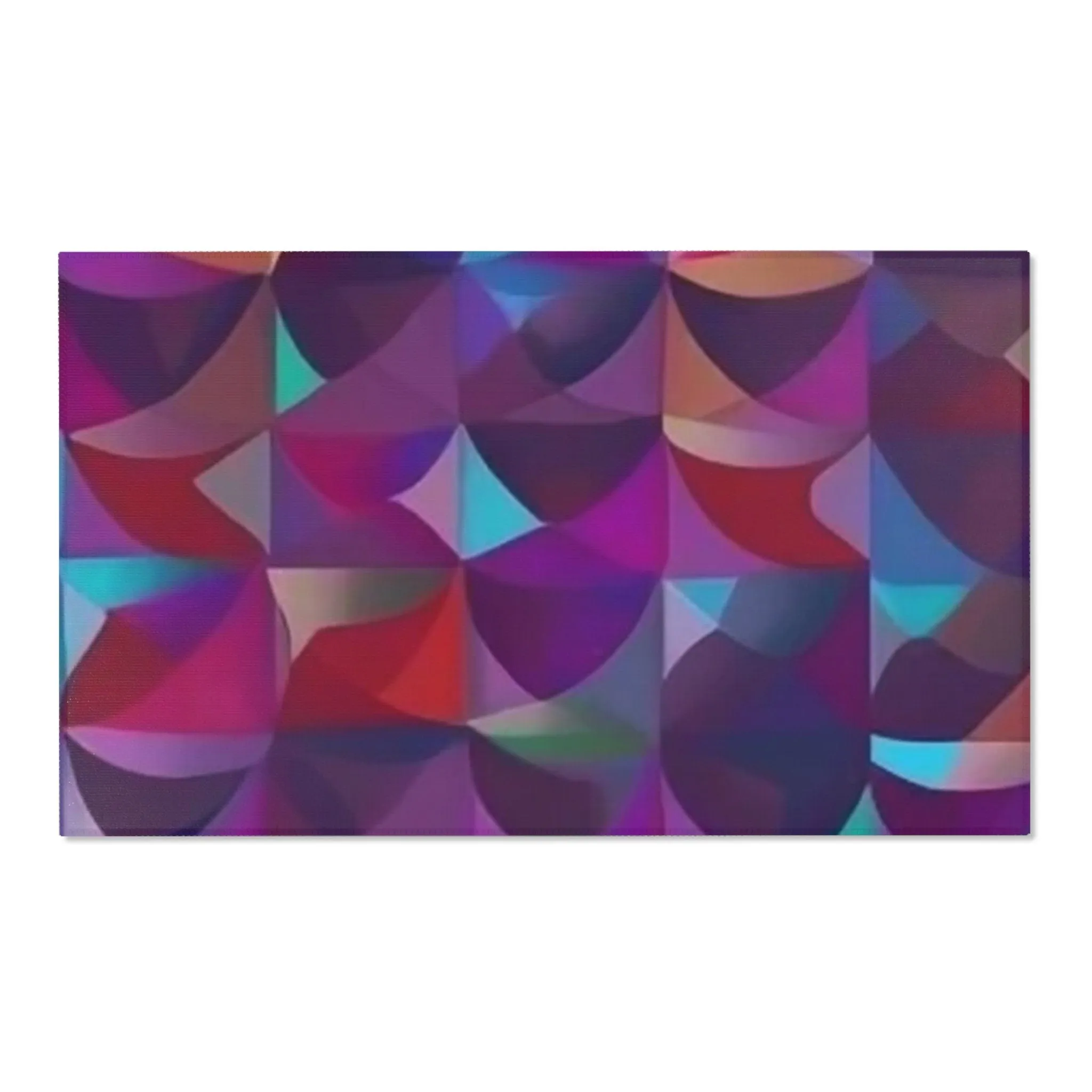 Vibrant Multicolored Mosaic Pattern Area Rug – Elevate Your Home Decor