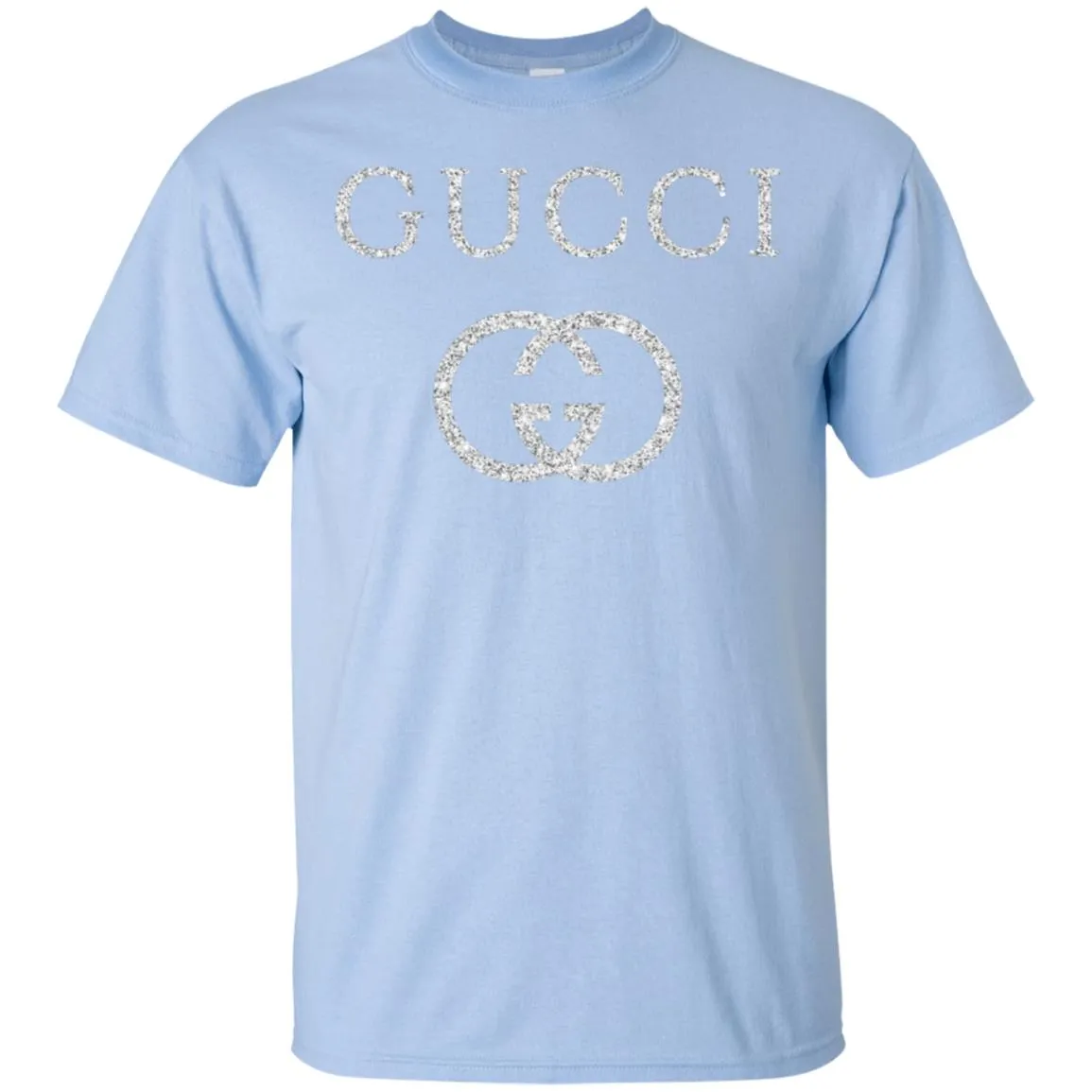 Vintage Gucci Logo Inspired Men Cotton T-Shirt