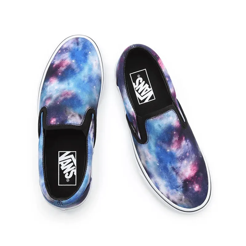 [VN0A33TBG4F] Classic Slip-On "GALAXY" Unisex Sneakers