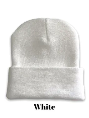 White Beanie