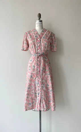 Winsome Cotton Dress | 1940s