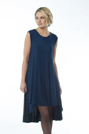 Women Dress Blue/black - Anni Dress